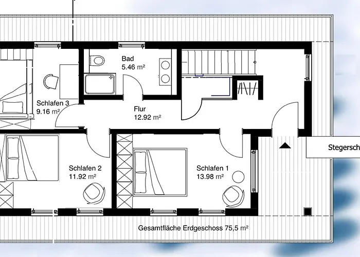 Casa de Férias Wasserhaus Freiheit *